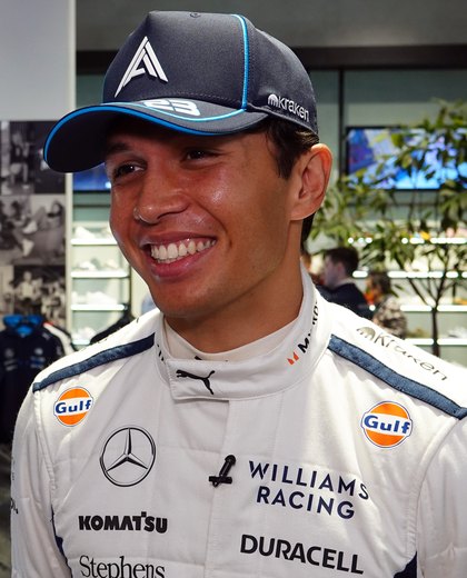 Alexander Albon portrait