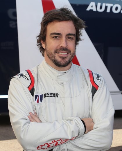 Fernando Alonso portrait