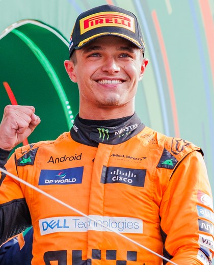 Lando Norris portrait