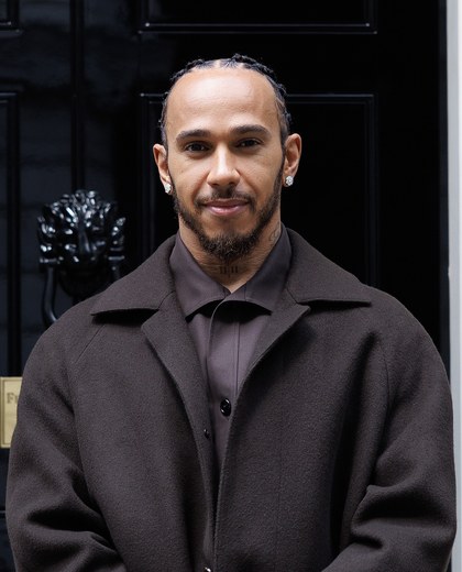 Lewis Hamilton portrait