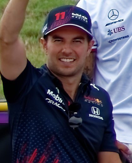 Sergio Perez portrait